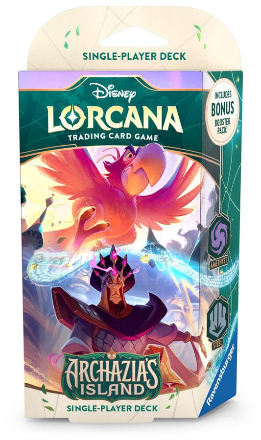 Disney Lorcana - Archazia's Island Starter Deck (Amethyst & Steel)