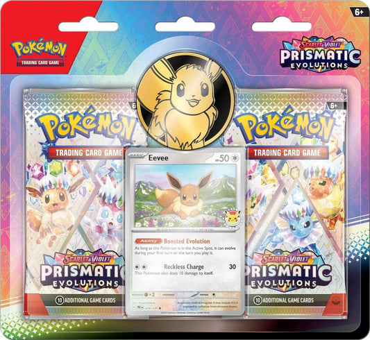 Pokemon Scarlet & Violet - Prismatic Evolutions 2-Pack Blister (Eevee)
