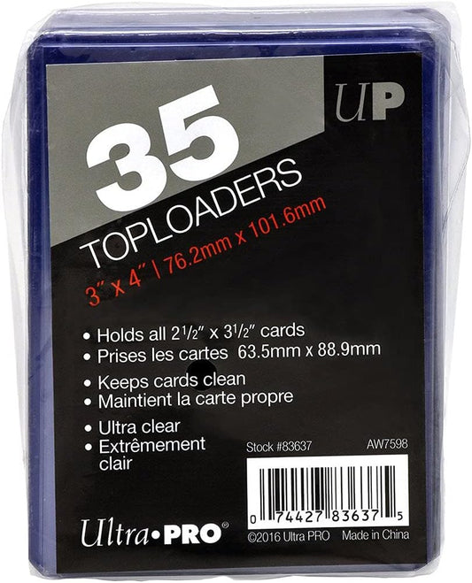 Ultra Pro - 3”x 4” Regular Top Loaders (35 count)