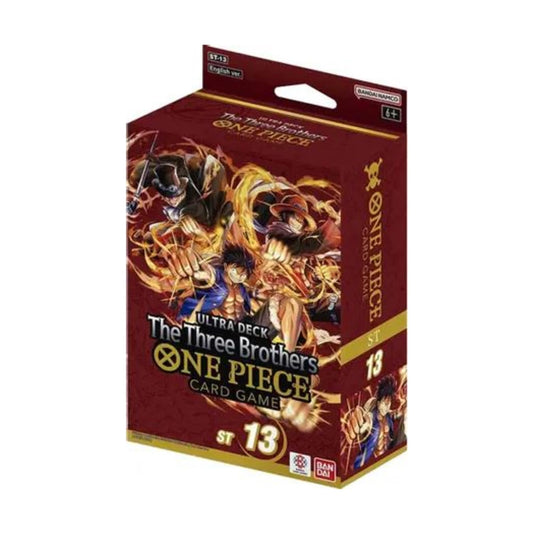One Piece Card Game - Ultra Deck 13 (ST-13): The Three Brothers