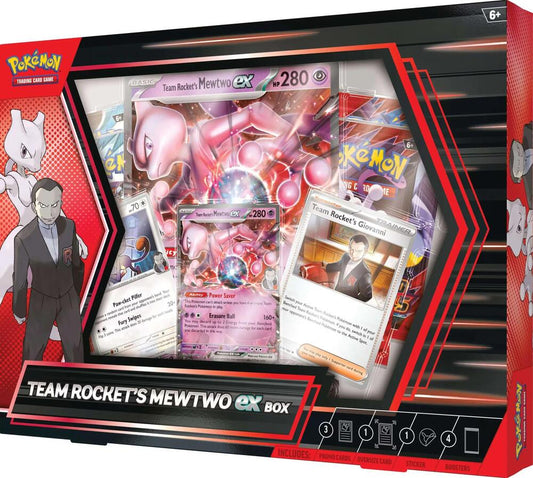 Pokemon Scarlet & Violet - Team Rocket's Mewtwo ex Box