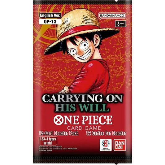 One Piece Card Game (ENG): OP-13 - Carrying On His Will Booster Pack