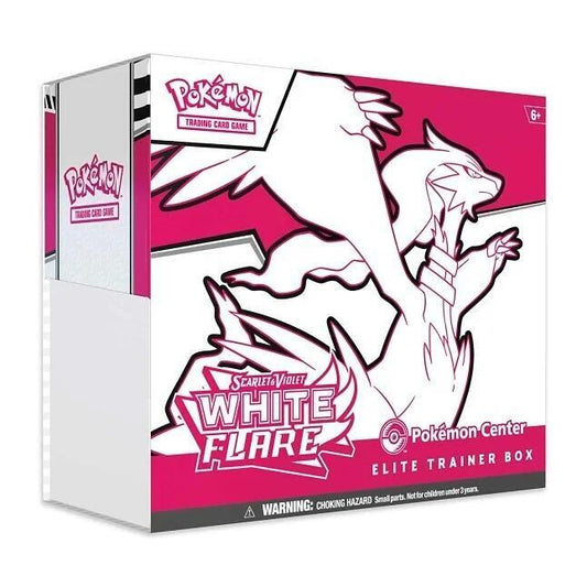 Pokemon Scarlet & Violet - White Flare Pokemon Center Elite Trainer Box