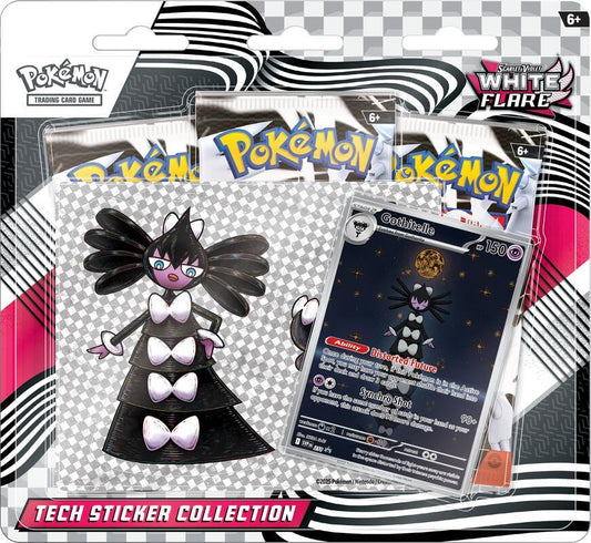 Pokemon Scarlet & Violet - White Flare Tech Sticker Collection