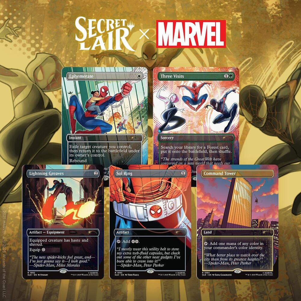 Magic: The Gathering - Secret Lair x Marvel's Spider-Man (Heroic Deeds - Non-Foil Edition)