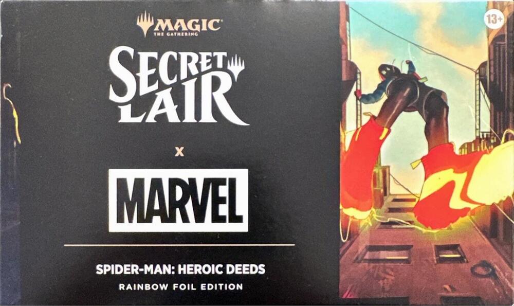 Magic: The Gathering - Secret Lair x Marvel's Spider-Man (Heroic Deeds - Rainbow Foil Edition)