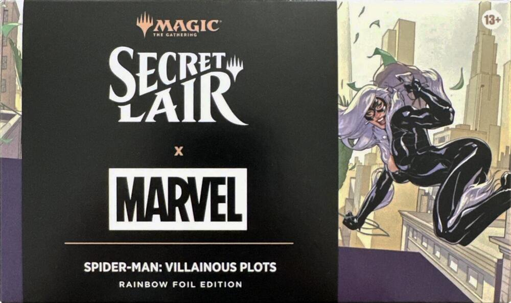 Magic: The Gathering - Secret Lair x Marvel's Spider-Man (Villainous Plots - Rainbow Foil Edition)