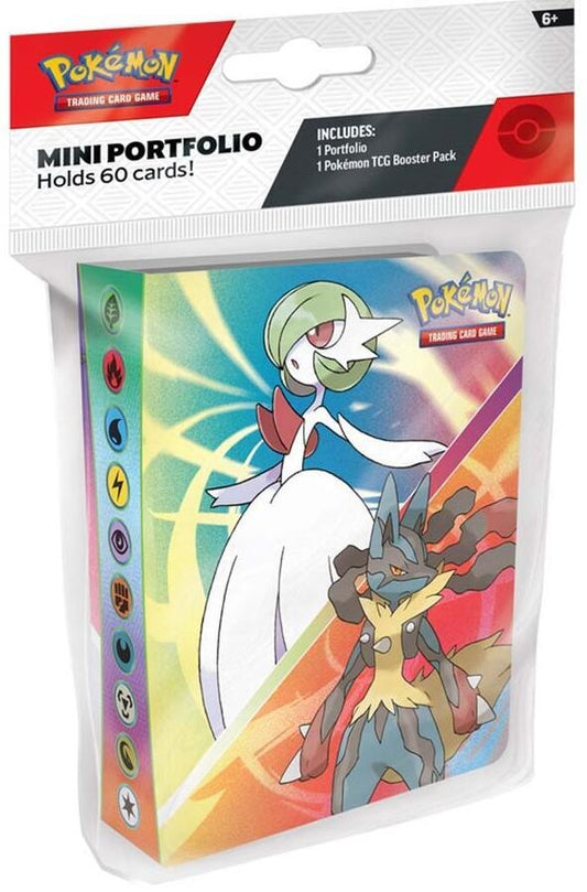 Pokemon Mega Evolution - Mini Portfolio + 1 Booster Pack