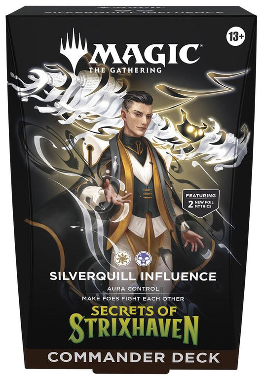 Magic: The Gathering - Secrets of Strixhaven Commander Deck: Silverquill Influence