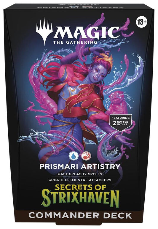 Magic: The Gathering - Secrets of Strixhaven Commander Deck: Prismari Artistry