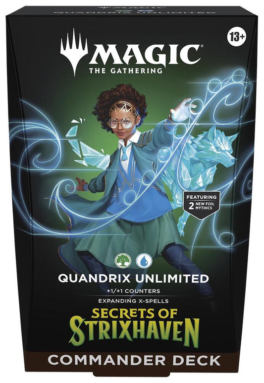 Magic: The Gathering - Secrets of Strixhaven Commander Deck: Quandrix Unlimited