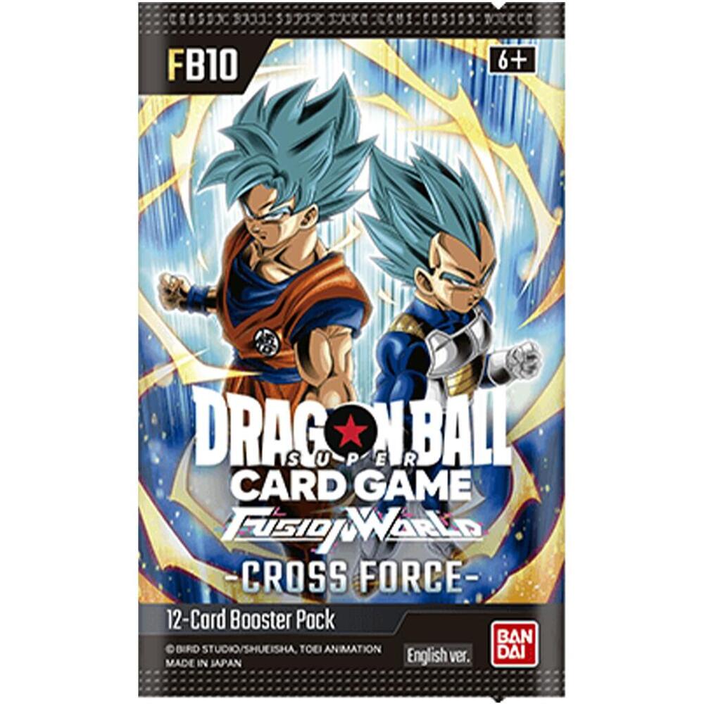 Dragon Ball Super: Fusion World - Cross Force Booster Pack (FB-10)