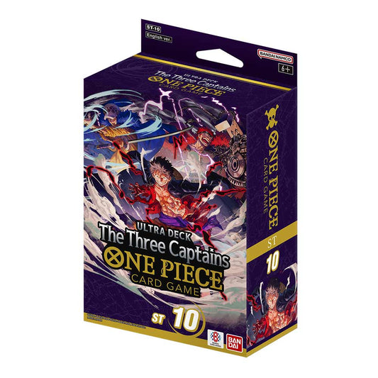 One Piece Card Game - Ultra Deck 10 (ST-10): The Three Captains