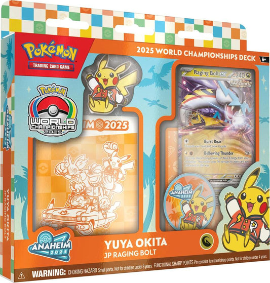 Pokemon TCG: 2025 World Championships Deck - Yuya Okita (JP Raging Bolt)