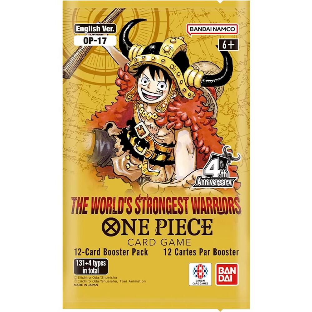One Piece Card Game: OP-17 - The World's Strongest Warriors Booster Pack