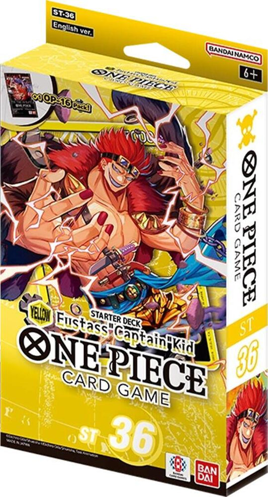 One Piece Card Game: Starter Deck 36 (ST-36) - Eustass"Captain"Kid