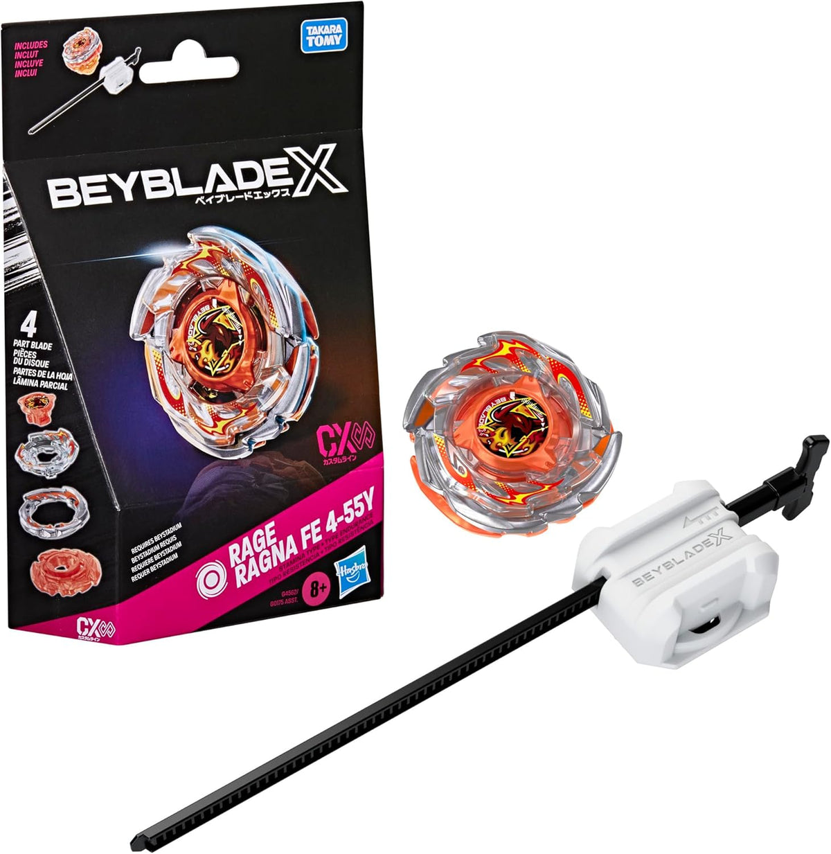 Beyblade X: Rage Ragna FE 4-55Y CX Infinity Starter Pack Set