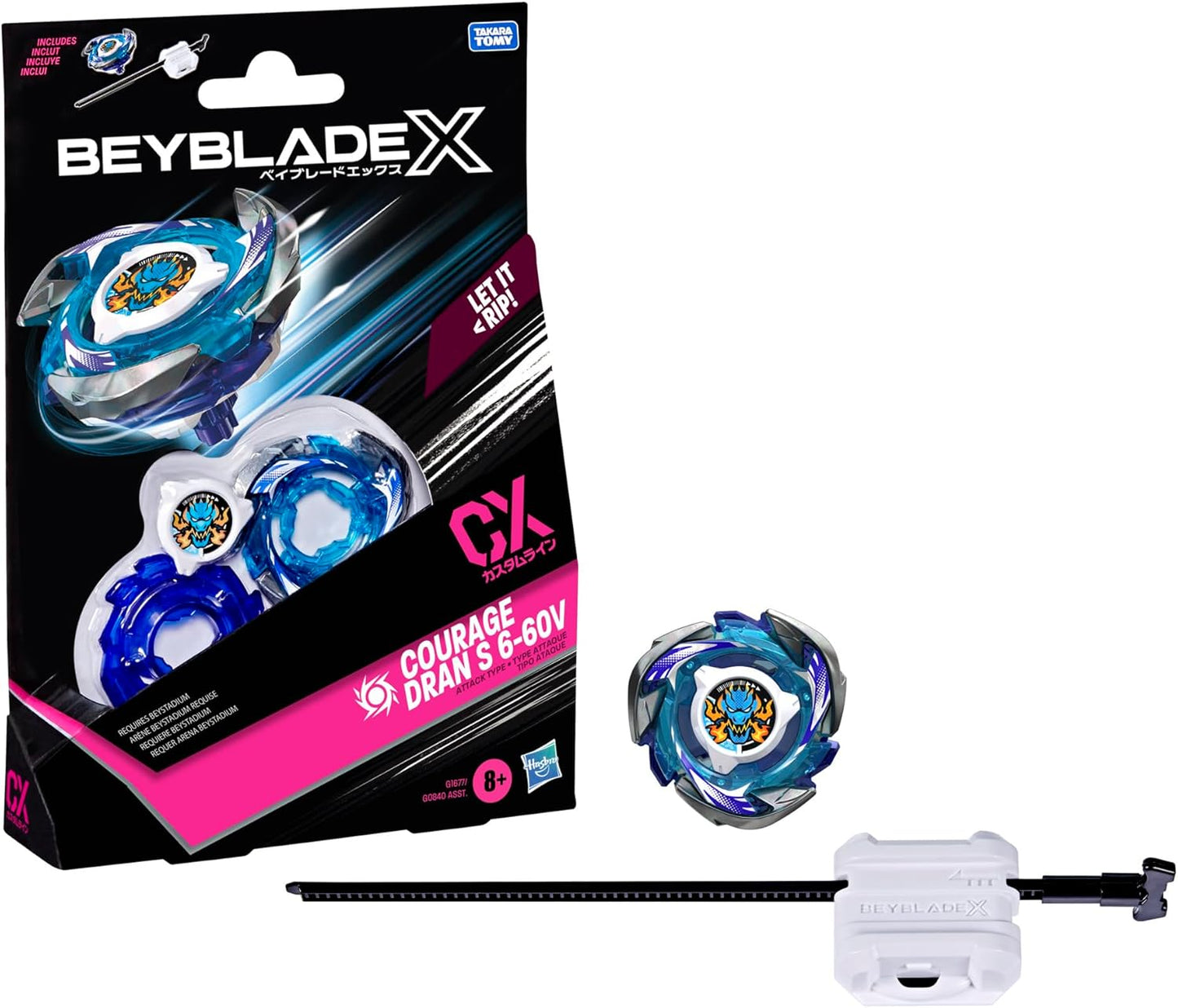 Beyblade X: Courage Dran S 6-60V CX Starter Pack Set