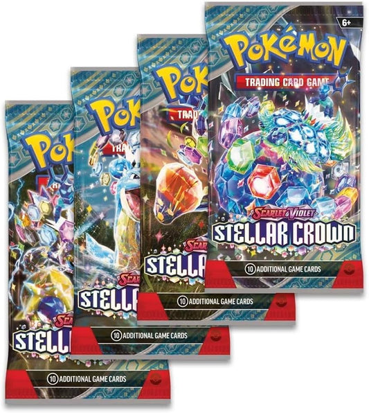 Pokemon Scarlet & Violet - Stellar Crown Booster Packs