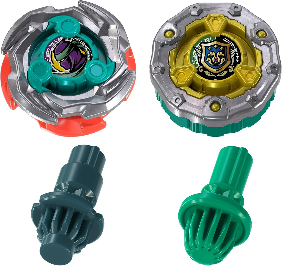 Beyblade X: Sneak Attack Battle Set with Beystadium Arena (Rampart Aegis GB & Cutter Shinobi LF)