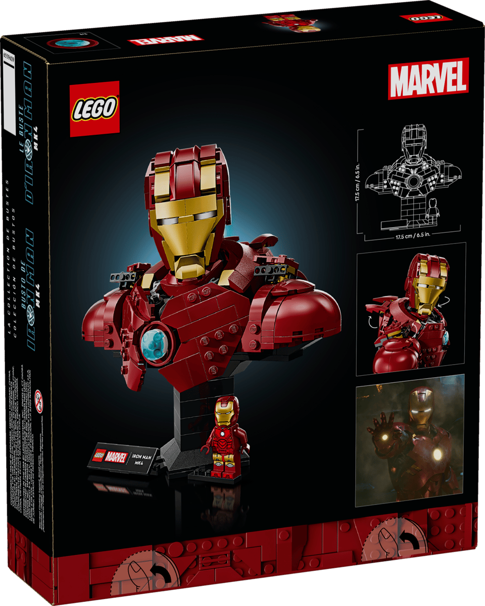 Lego Marvel: Iron Man MK4 Bust