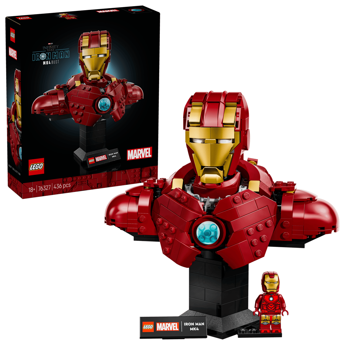 Lego Marvel: Iron Man MK4 Bust