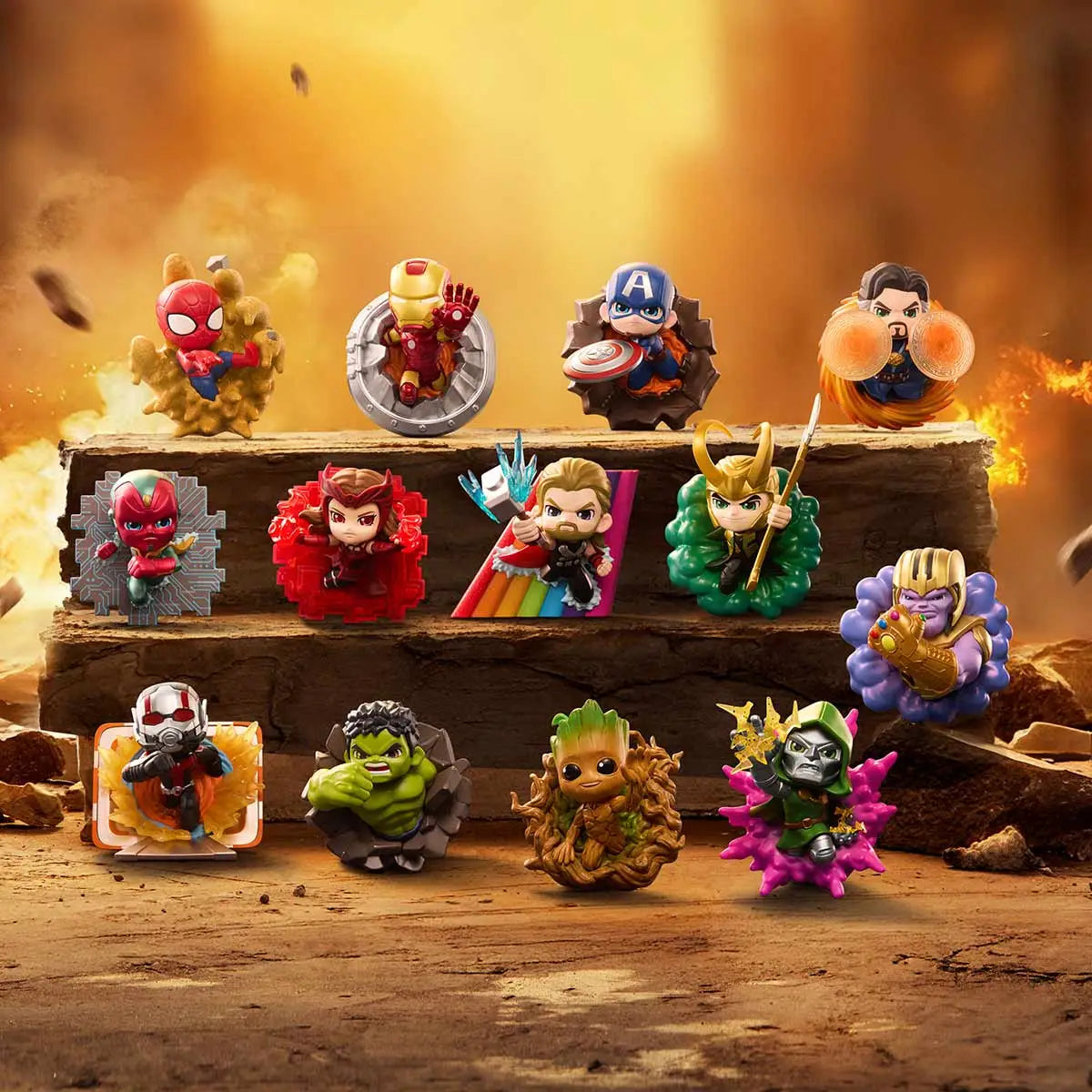 POP MART: Marvel - Across The Infinite Series Figures