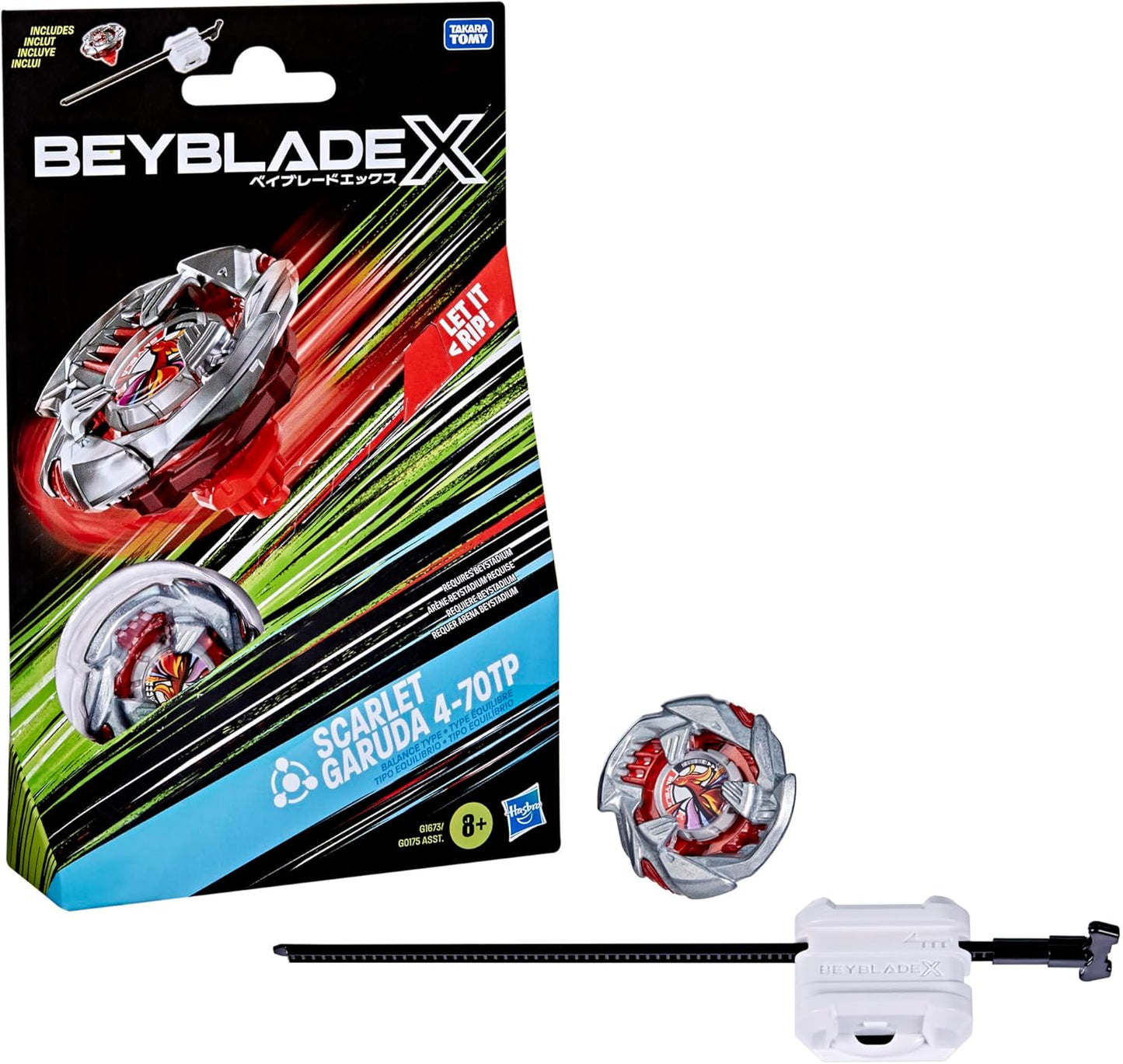 Beyblade X: Scarlet Garuda 4-70TP BX Starter Pack Set