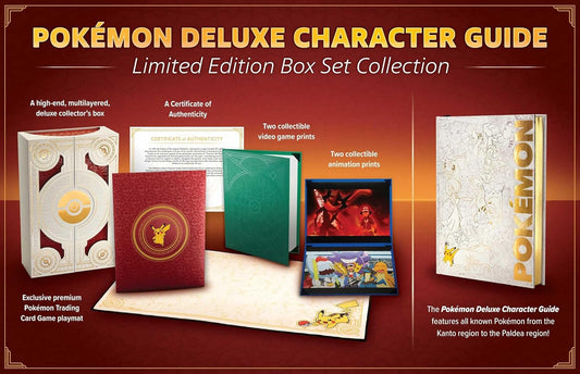 Pokemon: Deluxe Character Guide Limited Edition Box Set Collection (Pokemon Pikachu Press)