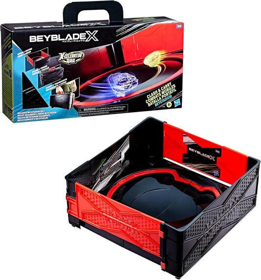 Beyblade X: Clash & Carry Beystadium Battle Arena