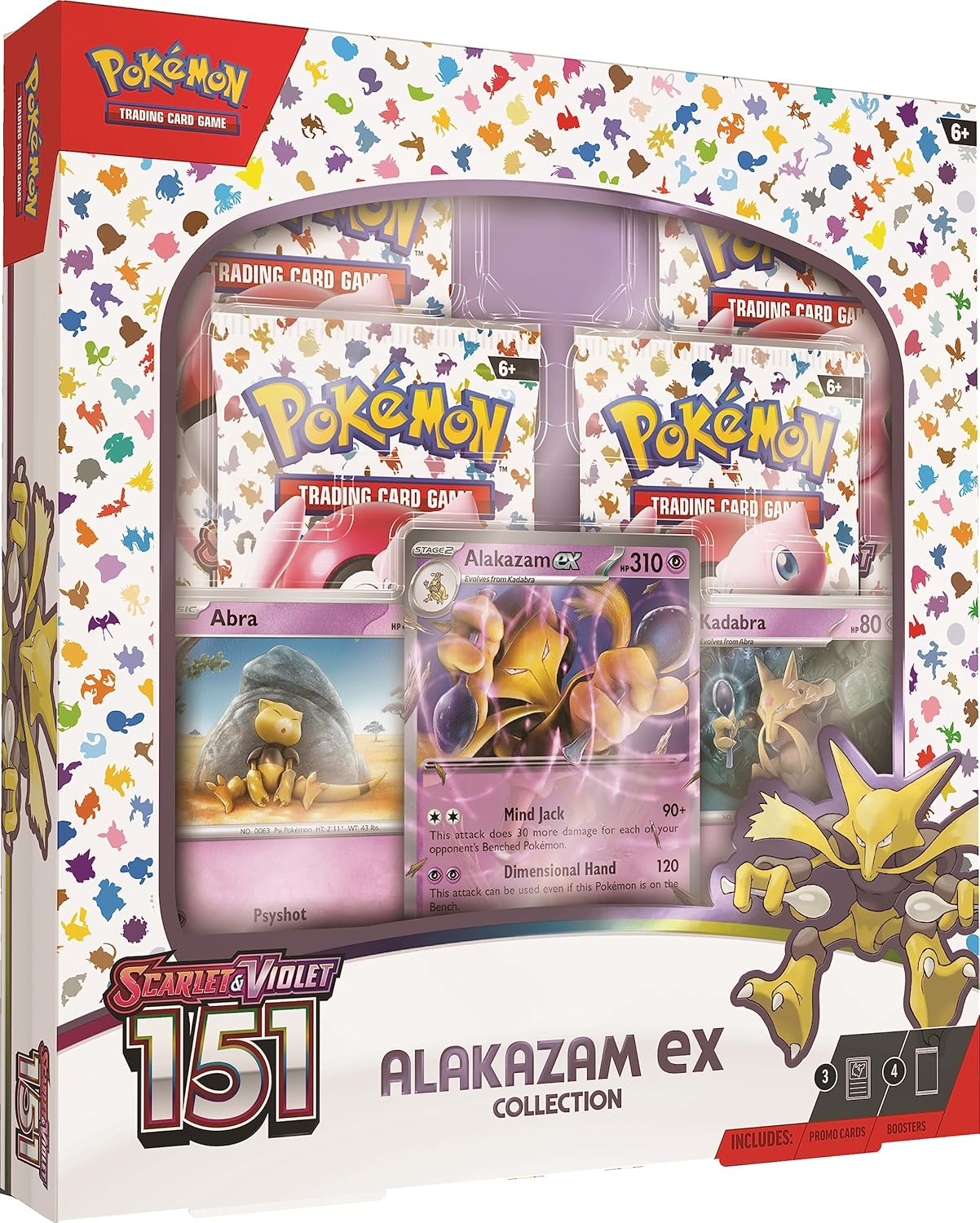 Pokemon Scarlet & Violet - 151 Alakazam ex Collection