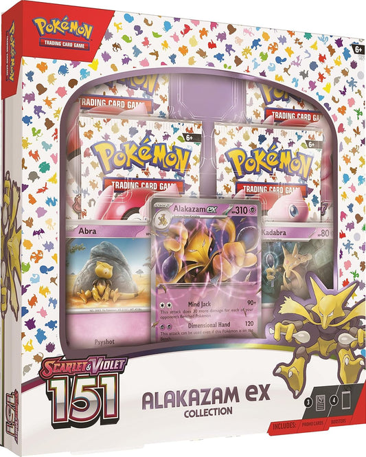 Pokemon Scarlet & Violet - 151 Alakazam ex Collection