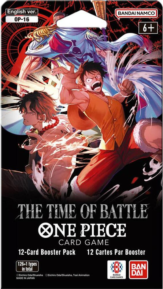 One Piece Card Game: OP-15 - The Time of Battle Sleeved Booster Pack