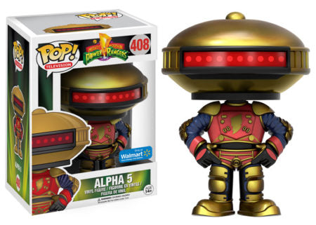 Funko Pop! Mighty Morphin Power Rangers - Alpha 5 (Walmart Exclusive) #408