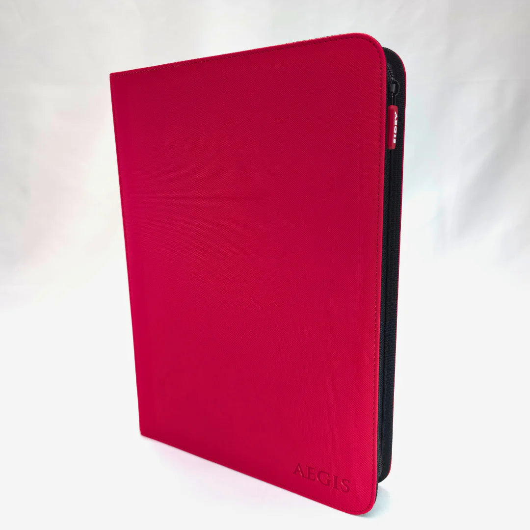 Aegis - 9-Pocket Toploader Binder (Red)