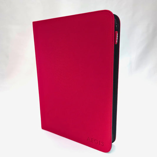 Aegis - 9-Pocket Toploader Binder (Red)