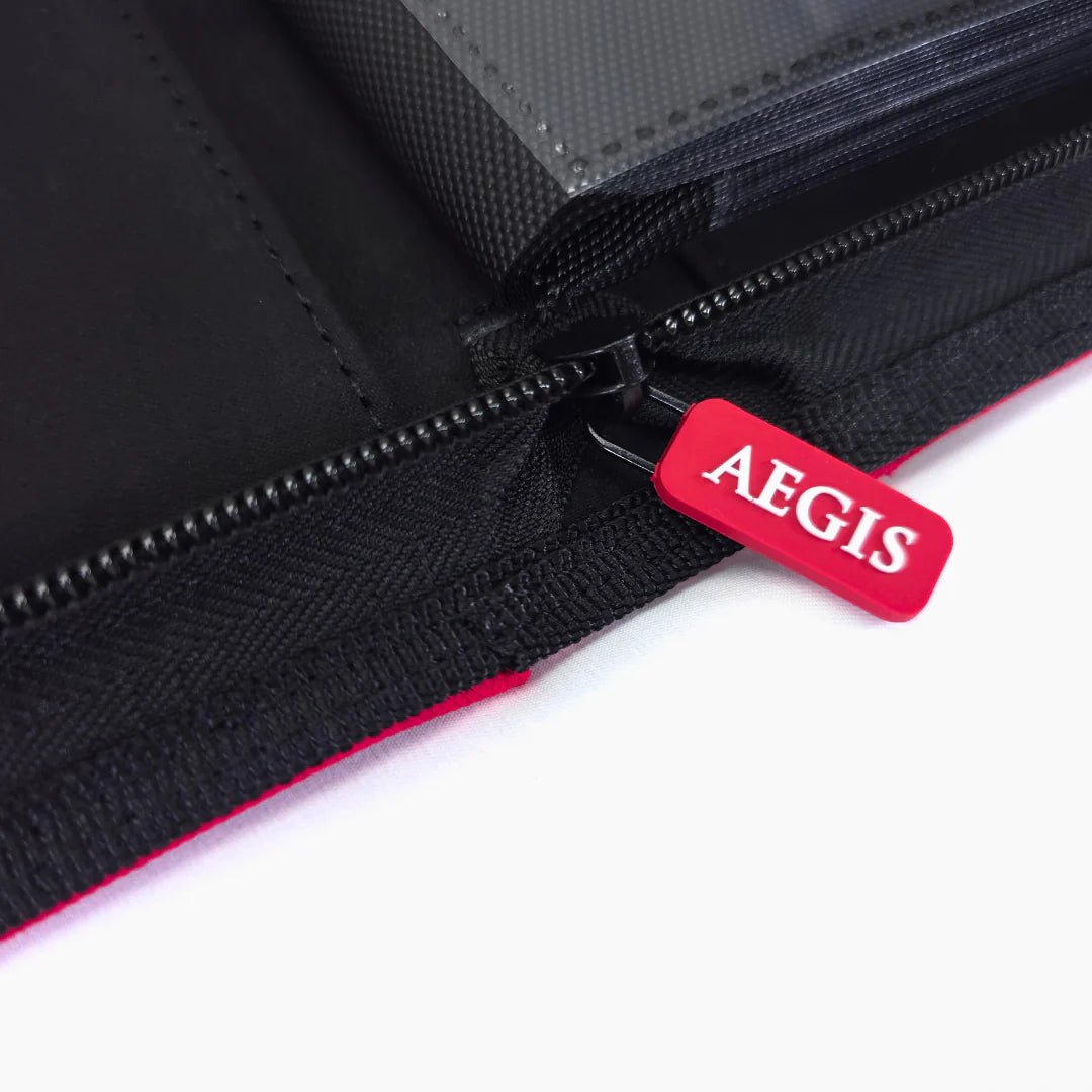Aegis - 9-Pocket Toploader Binder (Red)