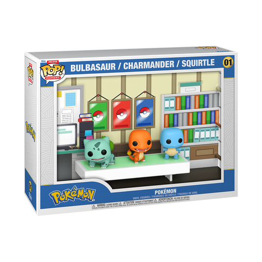 Funko Pop! Pokemon - Bulbasaur / Charmander / Squirtle #01