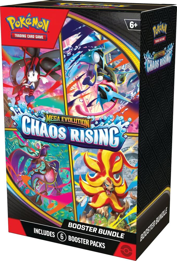 Pokemon TCG: Mega Evolution - Chaos Rising Booster Bundle