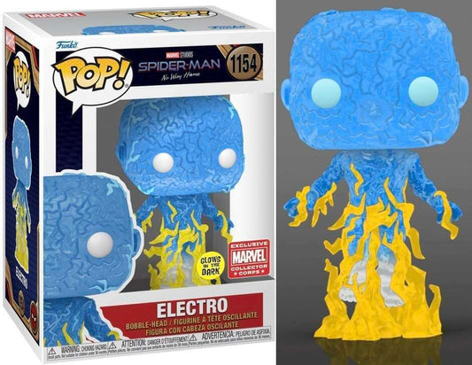 Funko Pop! Marvel Studios: Spider-Man No Way Home - Electro (MCC Exclusive) #1154
