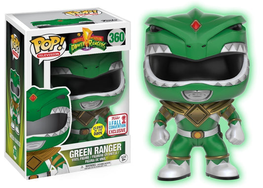 Funko Pop! Mighty Morphin Power Rangers - Green Ranger (Glow In The Dark) (2017 Fall Convention Exclusive) #360