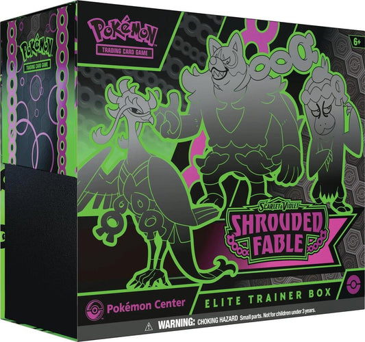 Pokemon Scarlet & Violet - Shrouded Fable Pokemon Center Elite Trainer Box