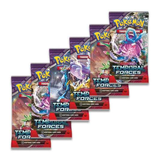 Pokemon Scarlet & Violet - Temporal Forces Booster Packs