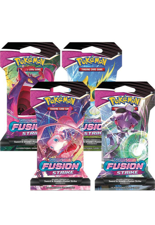 Pokemon Sword & Shield - Fusion Strike Sleeved Booster Packs