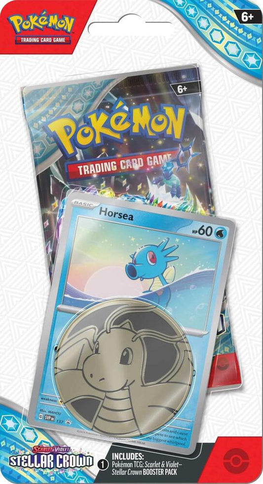 Pokemon Scarlet & Violet - Stellar Crown 1-Pack Blister (Horsea)
