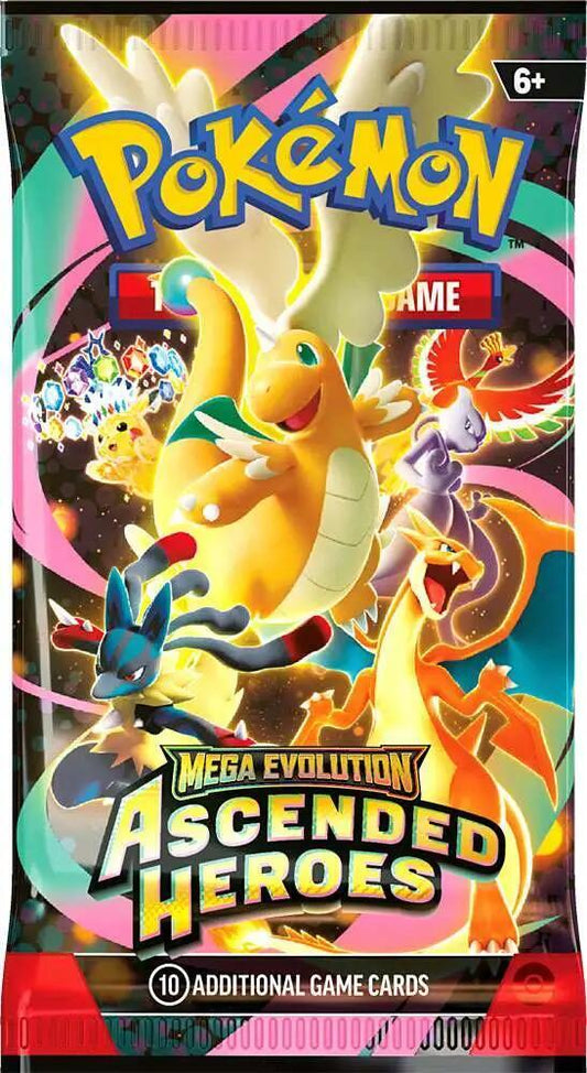 Pokemon TCG: Mega Evolution - Ascended Heroes Booster Pack