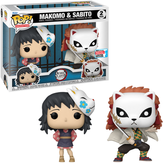 Funko Pop! Demon Slayer - Makomo & Sabito (2023 Fall Convention Exclusive) 2-Pack