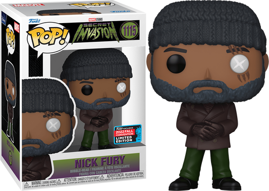 Funko Pop! Marvel Studios: Secret Invasion - Nick Fury (2022 Fall Convention Exclusive) #1115