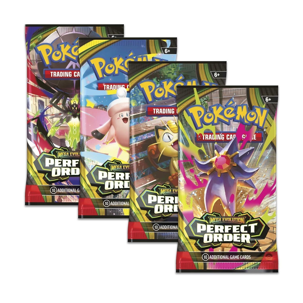 Pokemon TCG: Mega Evolution - Perfect Order Booster Packs