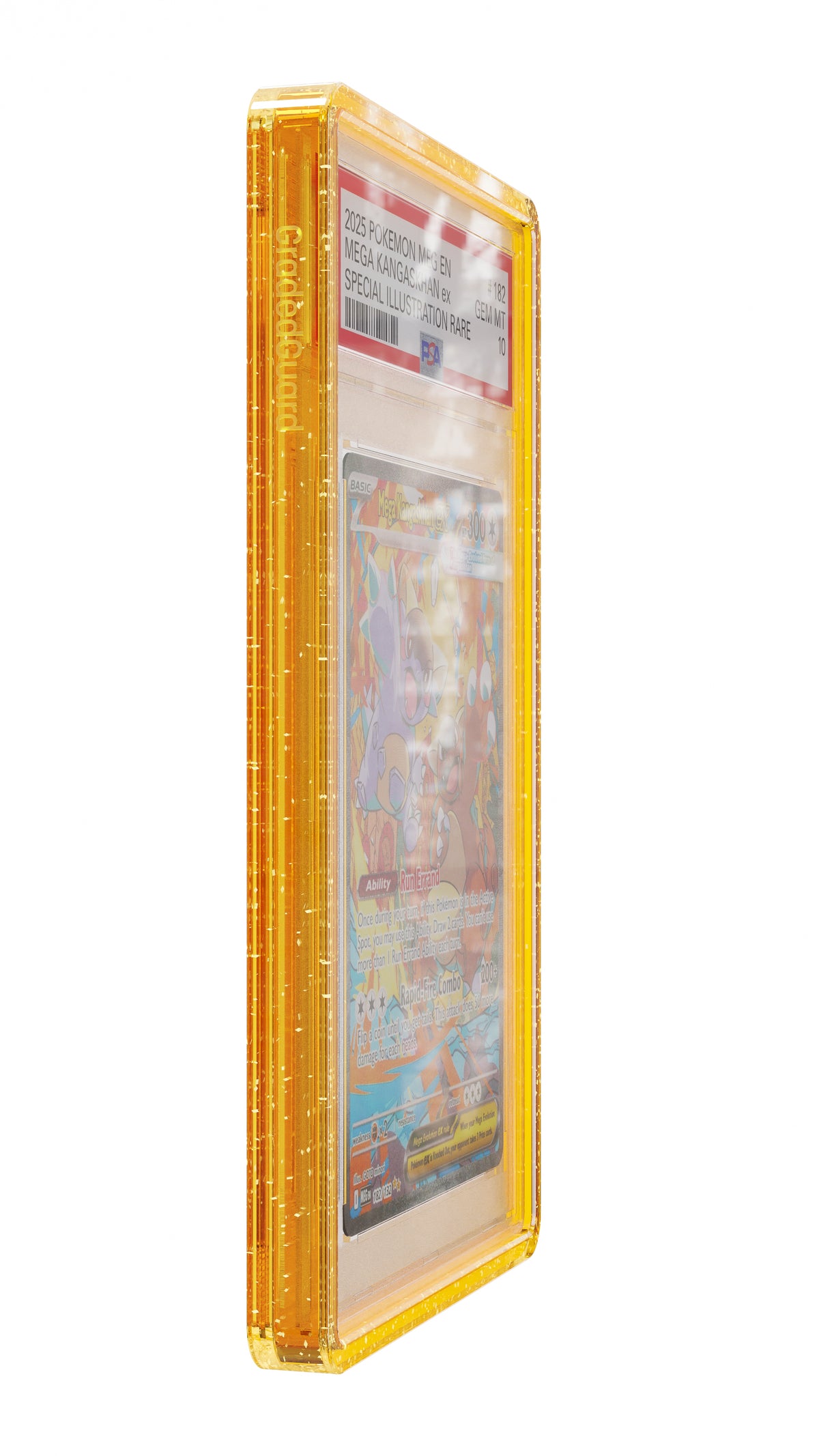GradedGuard - Yellow Glitter Case (PSA)